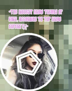 Hot trend hairstyle
