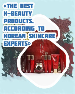 Korean red ginseng skin care products